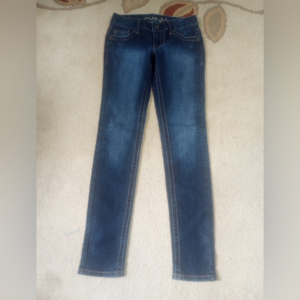 Rue21 Blue Skinny Jeans Sleek Fit